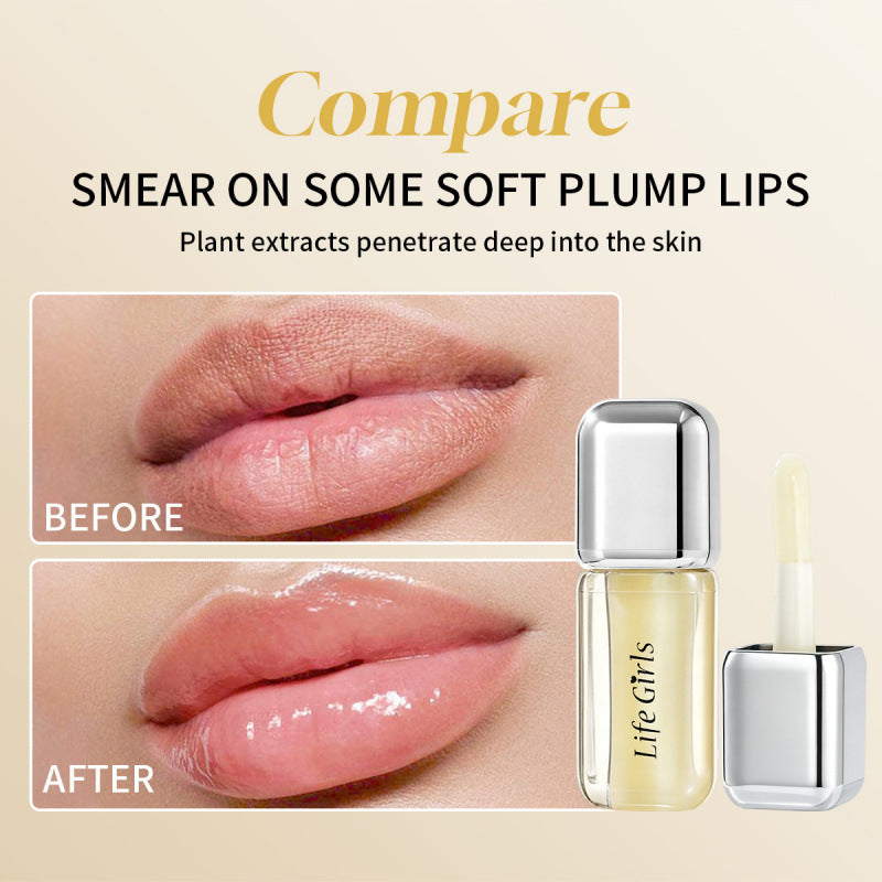 Aceite para el volumen de labios