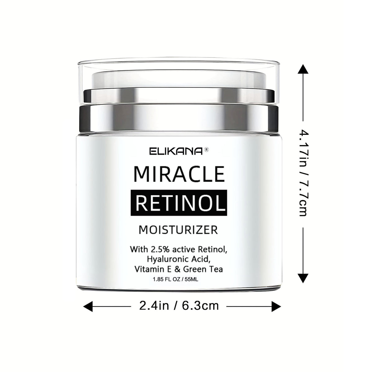 Crema hidratante antiarrugas de retinol vitamina E