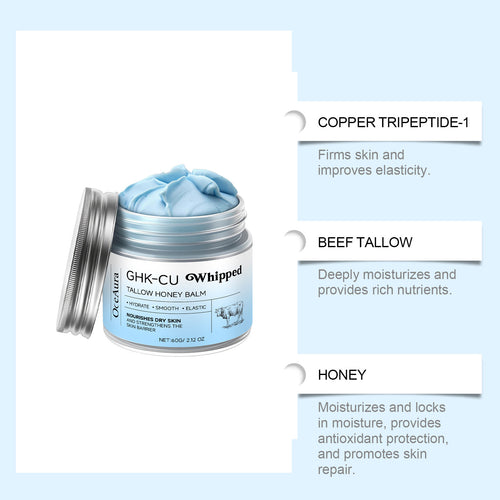 Bálsamo corporal hidratante con sebo de vacuno y miel · 60 g
