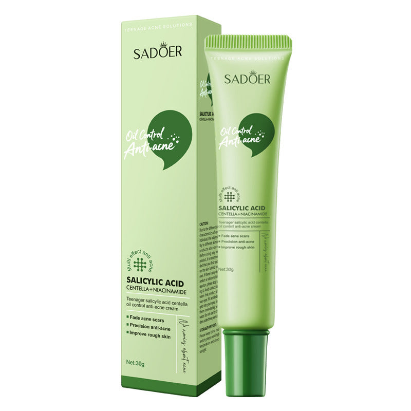 Crema para el acn� de Centella con �cido salic�lico