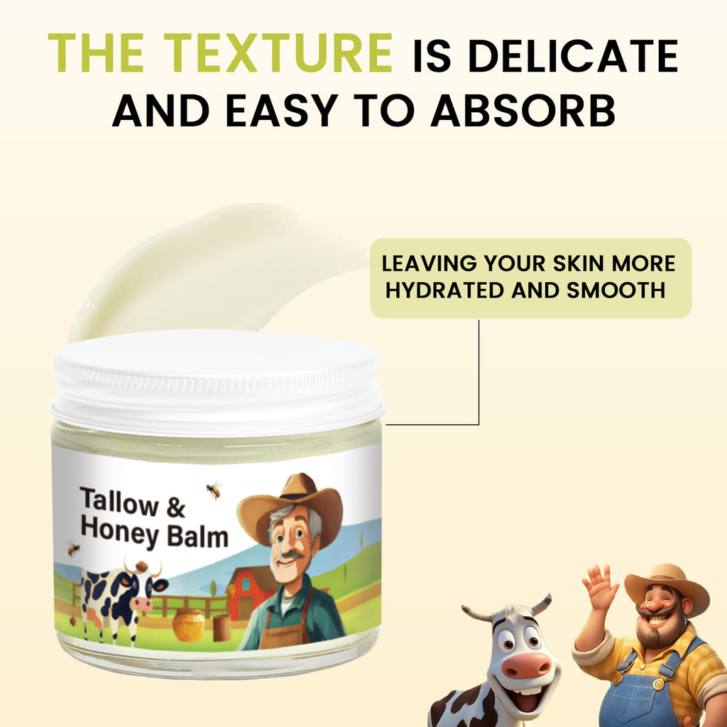 Crema hidratante para la piel de sebo de ternera