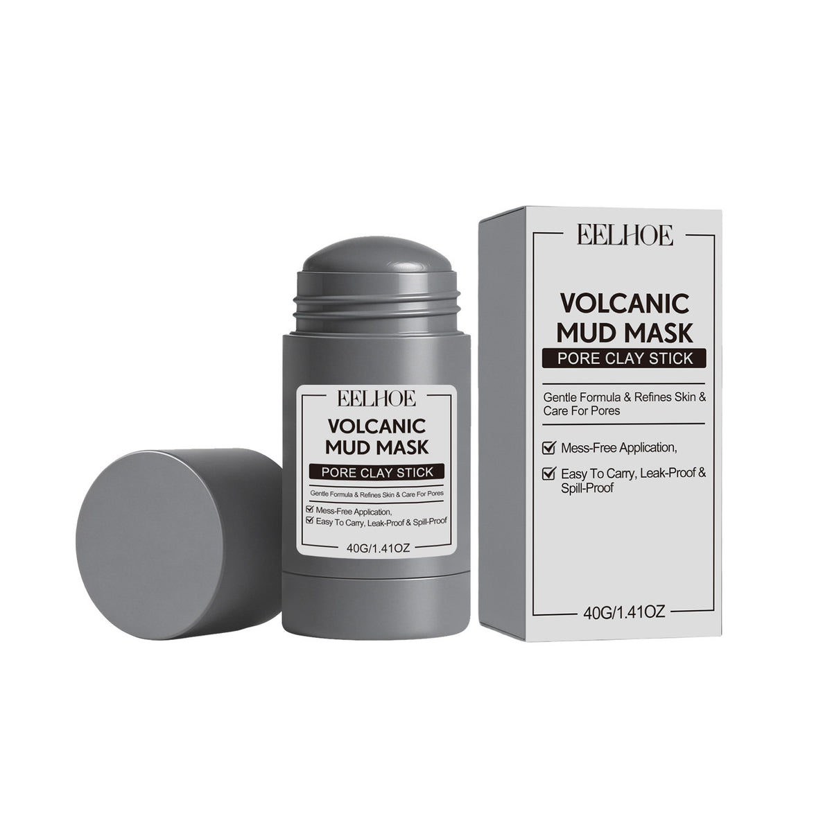 Mascarilla limpiadora de barro Mascarilla limpiadora facial diaria para ser suave