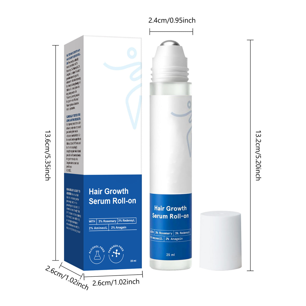 Serum para el crecimiento capilar