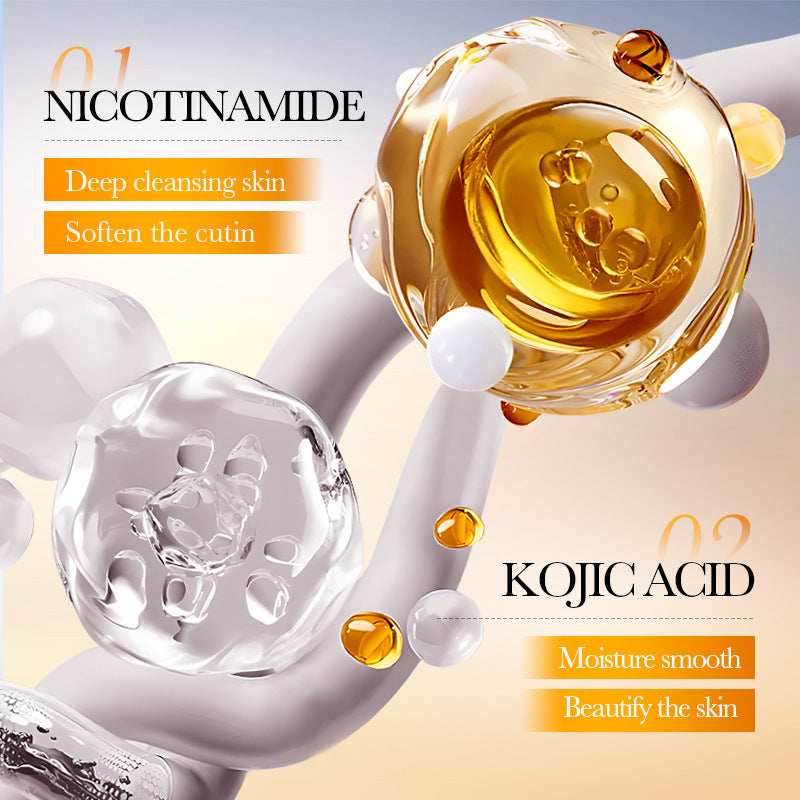 Almohadillas limpiadoras de c�rcuma con �cido Kojic Sadoer